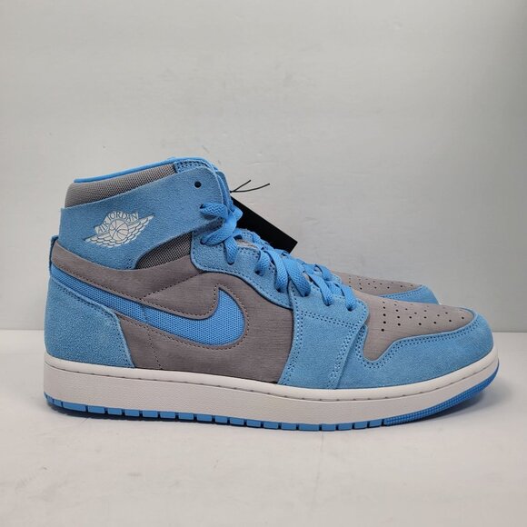 Air Jordan 1 High Zoom CMFT Men's Blue Grey Sneakers DV1307-014 US Size 13 NWB - Picture 3 of 10